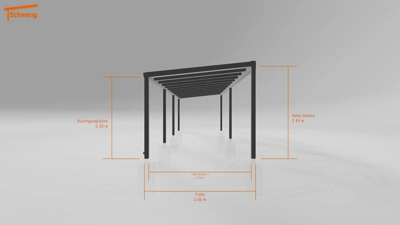#DE Schweng Terrassenüberdachung S350 (ID 9wx8nq)