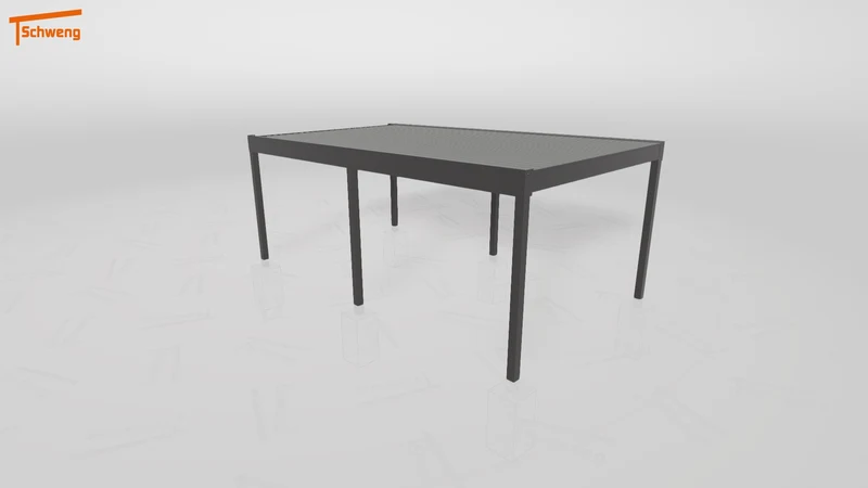 #DE Schweng Flachdachcarport C600 (ID zbxr7g)