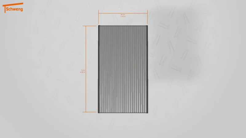 #DE Schweng Flachdachcarport C600 (ID zbxr7g)