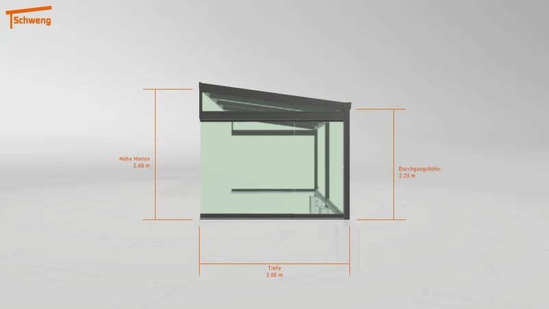 #DE Schweng Terrassenüberdachung S400 (ID 5m92vp)