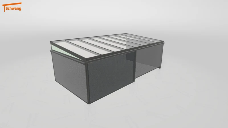 #DE Schweng Terrassenüberdachung S400 (ID 9wx293)