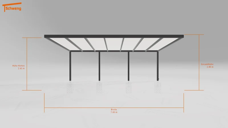 #AT Schweng Pultdachcarport S400 (ID qd29rn) #MTG