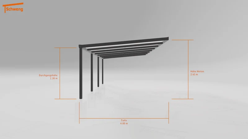 #AT Schweng Pultdachcarport S400 (ID qd29rn) #MTG