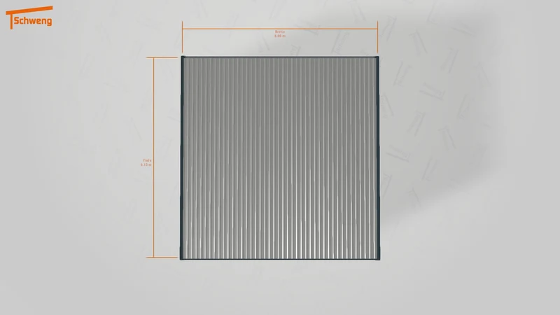 #DE Schweng Flachdachcarport C600 (ID bkjdw2)