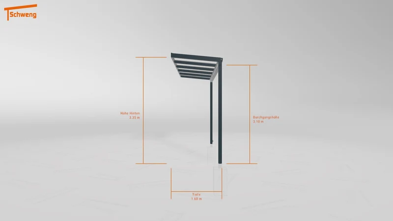 #DE Schweng Terrassenüberdachung S350 (ID zbx3nv)