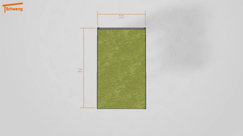 #DE Schweng Flachdachcarport C600+ (ID x75wrd)