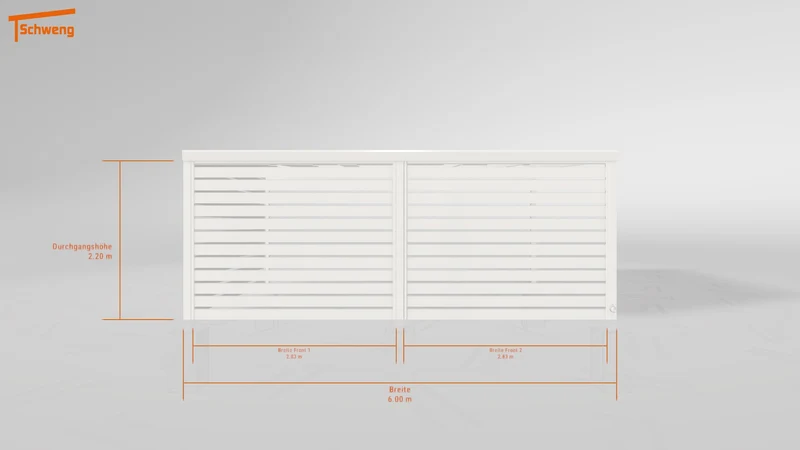 #CH Schweng Pultdachcarport S400 (ID 2qb2zr)