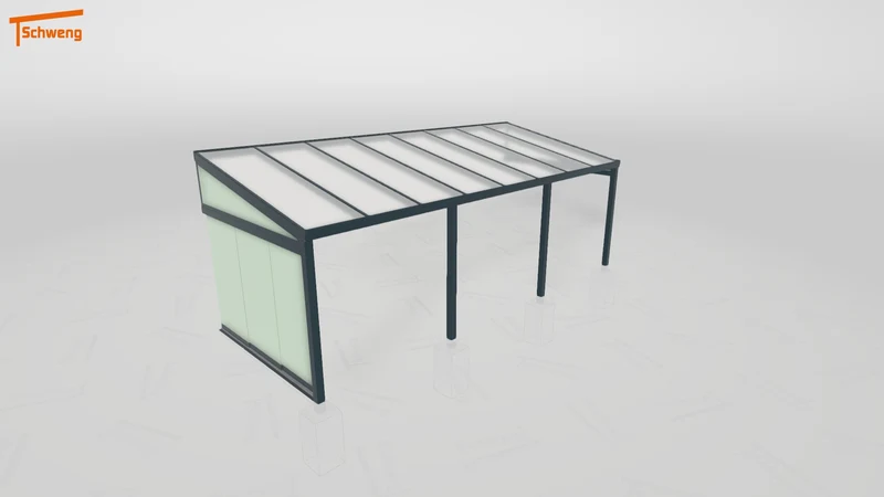 #DE Schweng Terrassenüberdachung S400 (ID k2rkpj)