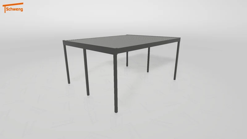 #AT Schweng Flachdachcarport C600+ (ID 857vz5)