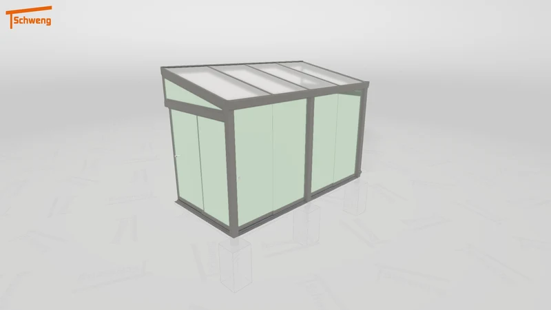 #DE Schweng Terrassenüberdachung S400 (ID 9wx3jg)