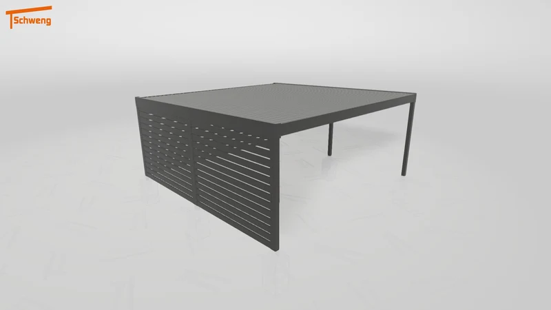 #DE Schweng Flachdachcarport C600+ (ID qd2qb4) #MTG