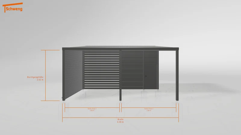 #DE Schweng Pultdachcarport S400 (ID g7prn2) #MTG
