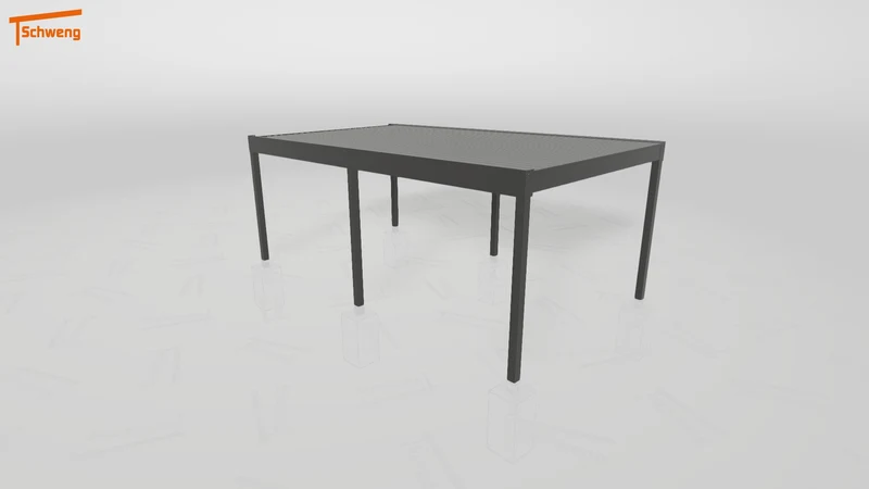 #DE Schweng Flachdachcarport C600+ (ID 33pygw)
