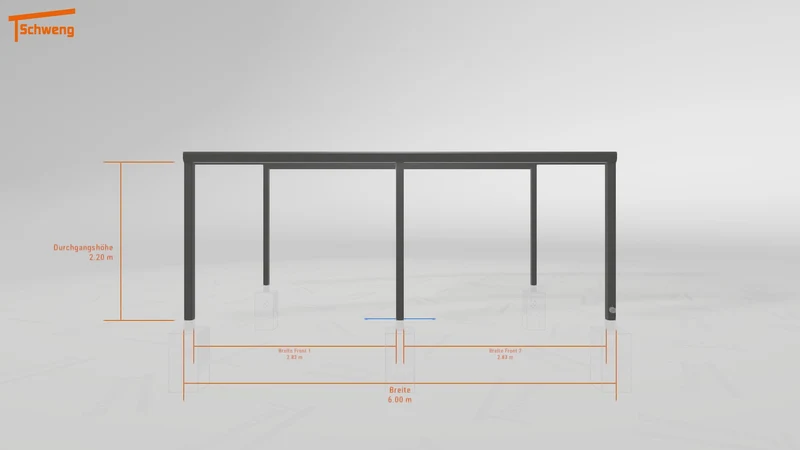 #DE Schweng Terrassenüberdachung S400 (ID 5m93nq)