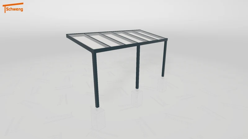 #DE Schweng Terrassenüberdachung S400 (ID zbxm59)