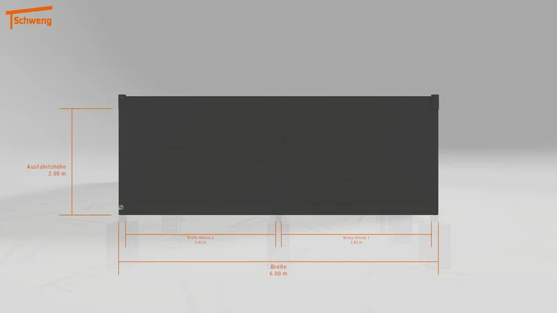 #DE Schweng Flachdachcarport C600 (ID dvzkg7) #MTG