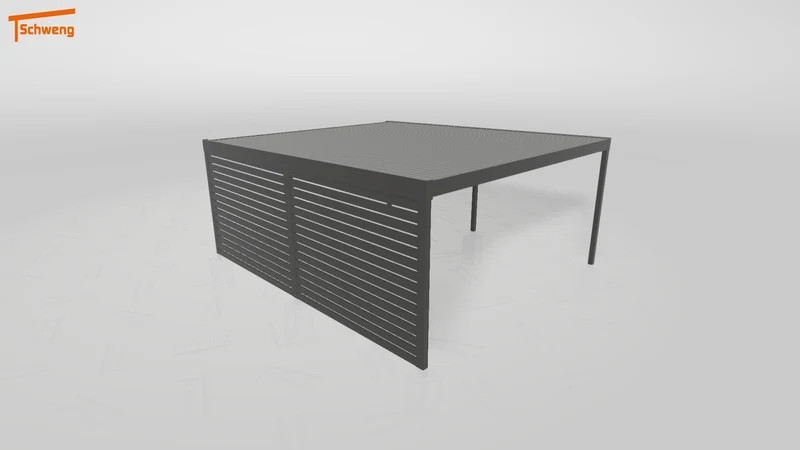 #AT Schweng Flachdachcarport C600+ (ID jjrk8n)