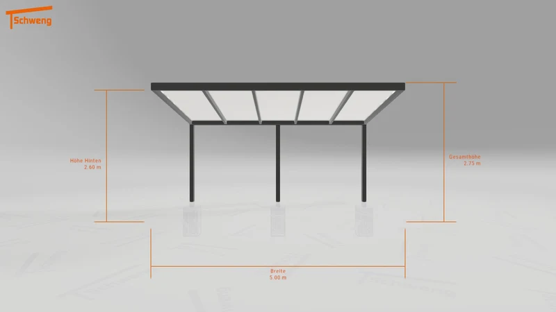 #DE Schweng Terrassenüberdachung S400 (ID v49v9n)