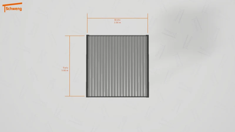 #DE Schweng Flachdachcarport C600 (ID w3yvyr) #MTG