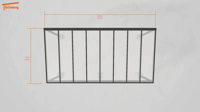 #DE Schweng Terrassenüberdachung S350 (ID jjrxbm)