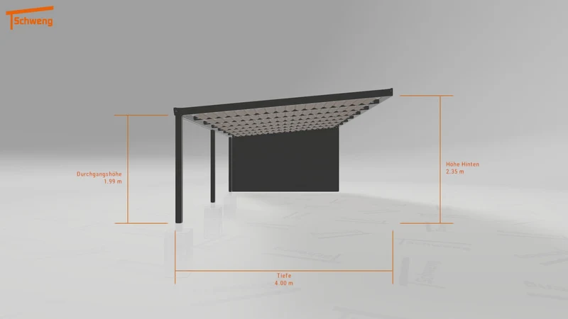 #DE Schweng Terrassenüberdachung S400 (ID x75wjd)