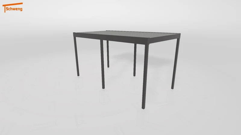 #DE Schweng Flachdachcarport C600 (ID 775dp8) #MTG