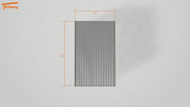 #DE Schweng Flachdachcarport C600 (ID yg7r3g) #MTG