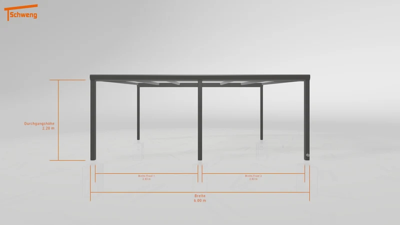 #DE Schweng Pultdachcarport S400 (ID 857q8q) #MTG