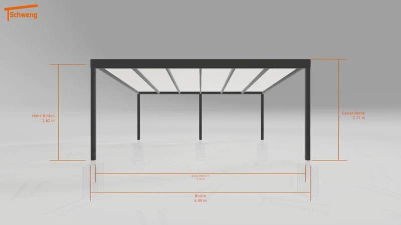 #DE Schweng Pultdachcarport S400 (ID 857q8q) #MTG