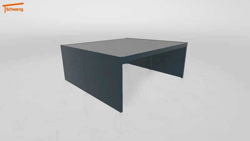 #DE Schweng Flachdachcarport C600 (ID v49z4r) #MTG