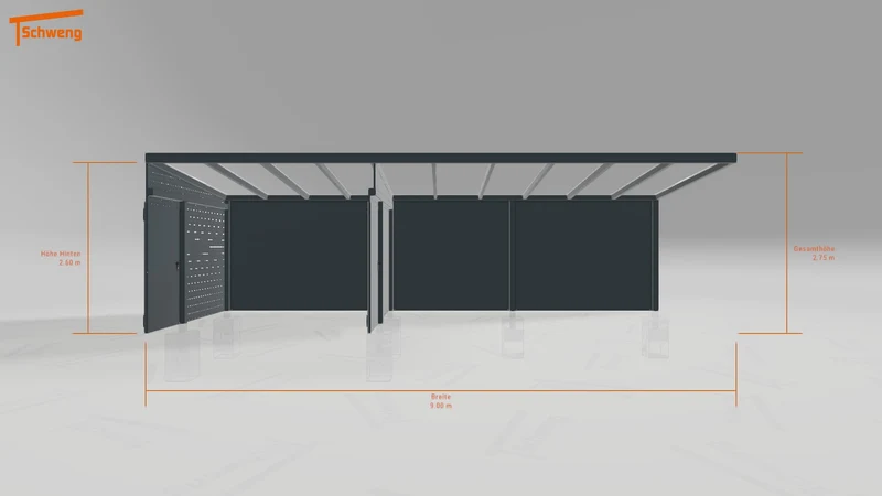 #DE Schweng Pultdachcarport S350 (ID n54zv3) #MTG
