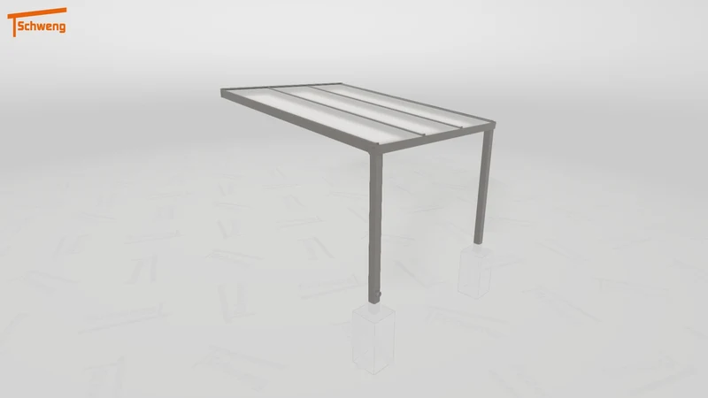 #DE Schweng Pultdachcarport S350 (ID 9wx8jy)