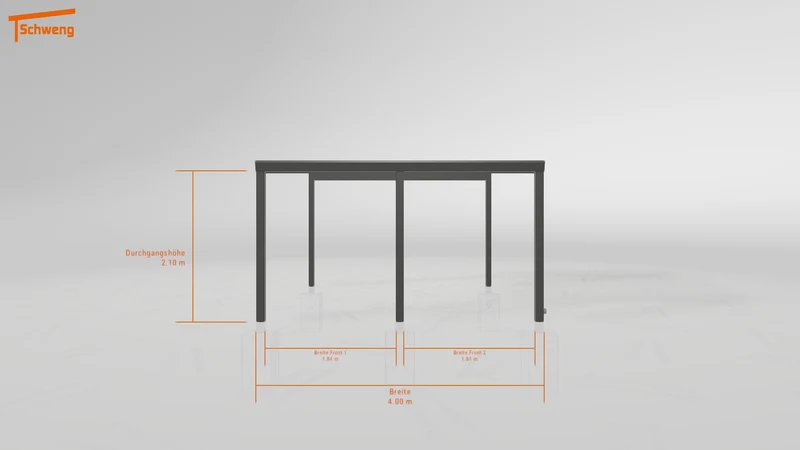 #DE Schweng Pultdachcarport S400 (ID 5m93p3)