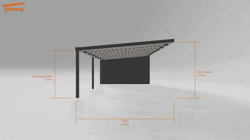 #DE Schweng Terrassenüberdachung S400 (ID 33przx)