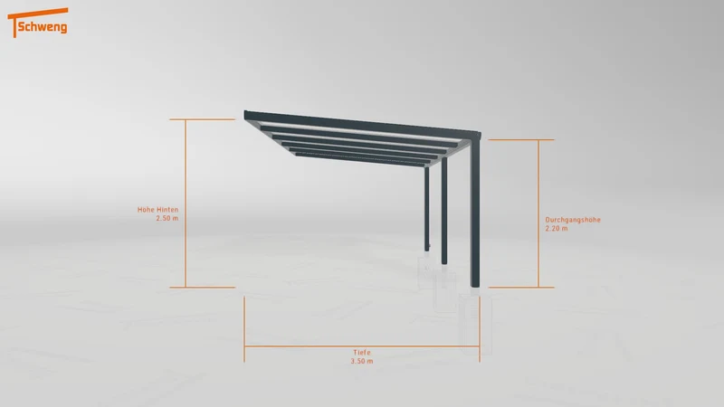 #DE Schweng Terrassenüberdachung S350 (ID zbxmp5)