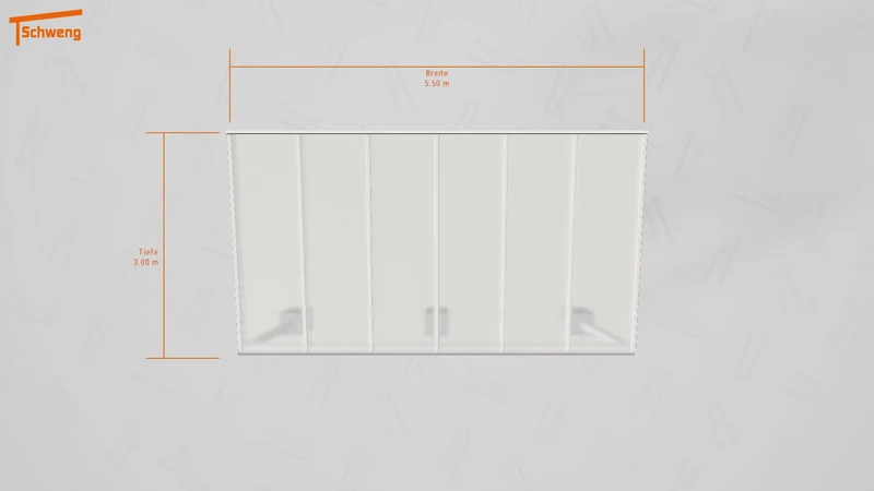 #DE Schweng Terrassenüberdachung S350 (ID jjrx78)