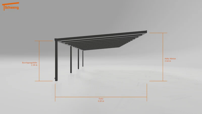 #DE Schweng Terrassenüberdachung S400 (ID 857855)