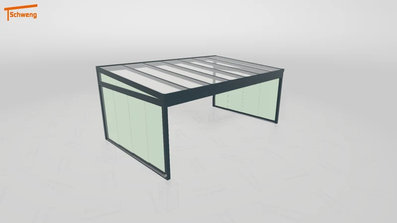 #DE Schweng Terrassenüberdachung S400 (ID bkjk9p)