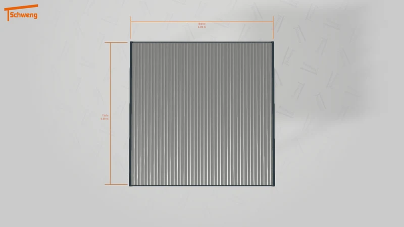 #DE Schweng Flachdachcarport C600 (ID zbxmvd)