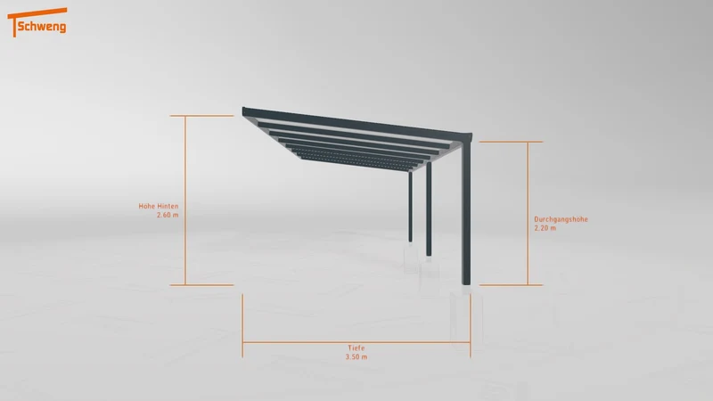 #DE Schweng Terrassenüberdachung S400 (ID 775788)