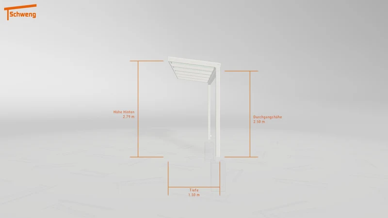 #DE Schweng Terrassenüberdachung S350 (ID 9wxww8)