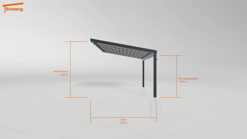 #DE Schweng Terrassenüberdachung S350 (ID dvzvvb)
