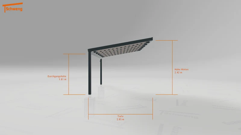 #DE Schweng Terrassenüberdachung S350 (ID dvzvvb)