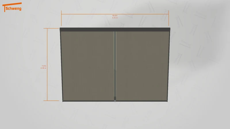 #DE Schweng Terrassenüberdachung S400 (ID k2r2qp)