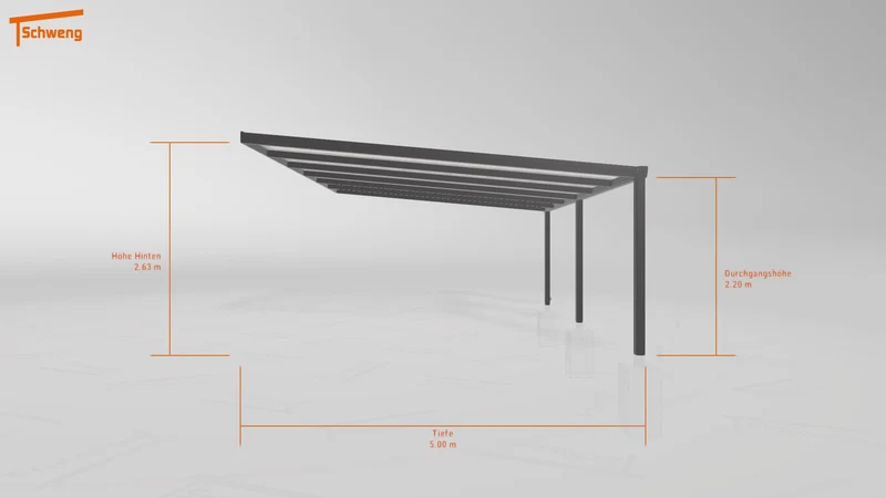 #DE Schweng Terrassenüberdachung S400 (ID pbqb97)