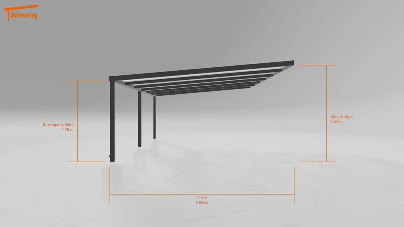 #DE Schweng Terrassenüberdachung S400 (ID pbqb97)