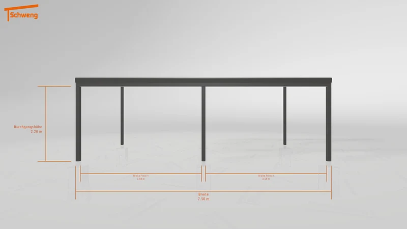 #DE Schweng Pultdachcarport S400 (ID w3y32r) #MTG