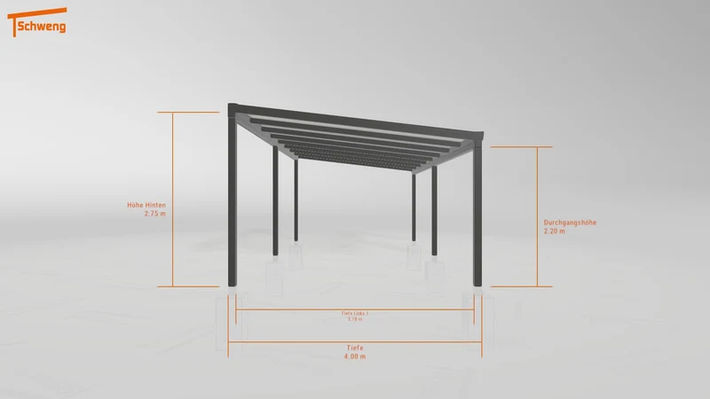 #DE Schweng Pultdachcarport S400 (ID w3y32r) #MTG