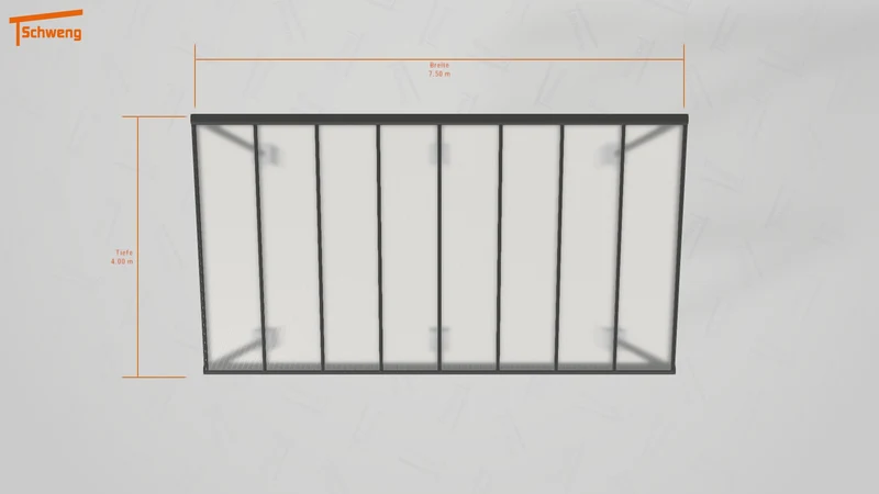 #DE Schweng Pultdachcarport S400 (ID w3y32r) #MTG
