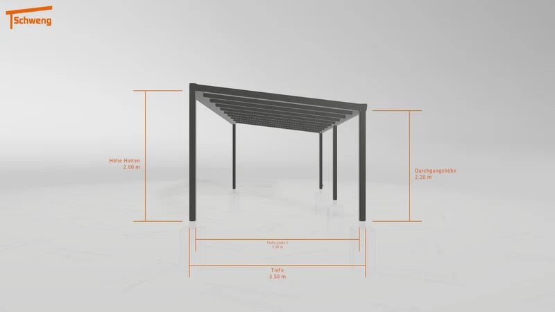 #DE Schweng Terrassenüberdachung S400 (ID mjrd35)